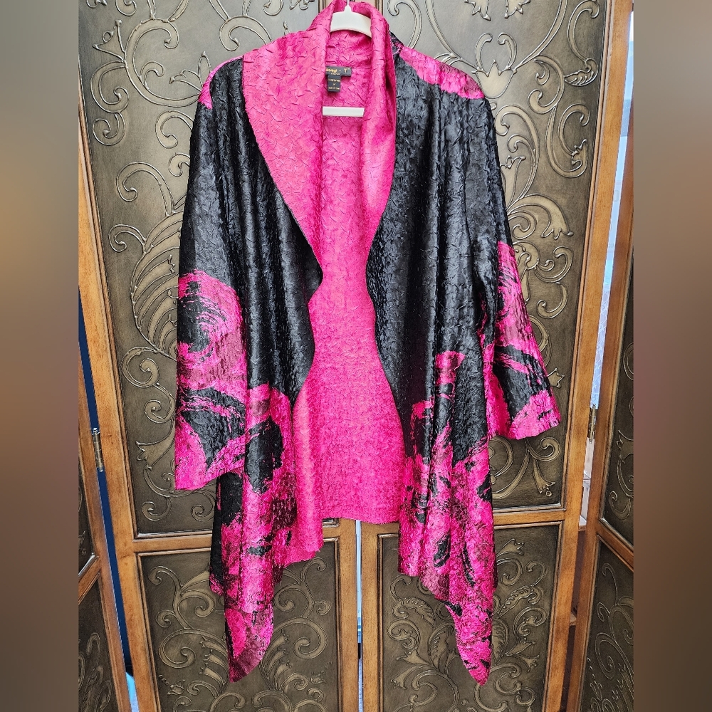 Plus Size Kimono Jacket